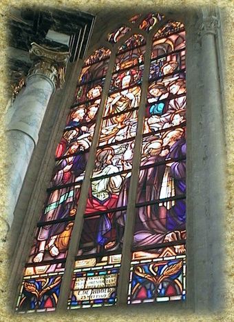 Rechter glasraam