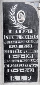 Grafsteen Etienne Beutels